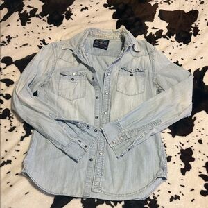 American eagle vintage fit Light Blue Denim Shirt